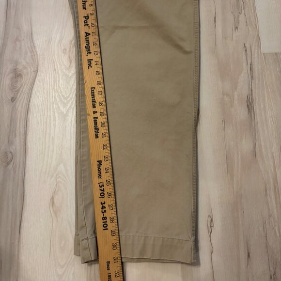 Eddie Bauer Mens Khaki Classic Fit Chino Pants 36x32 - Picture 6 of 7